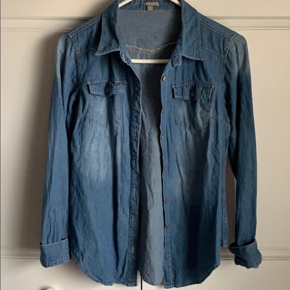 Jean Button Up
